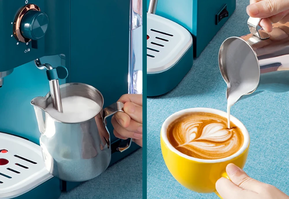 espresso machine with milk frother