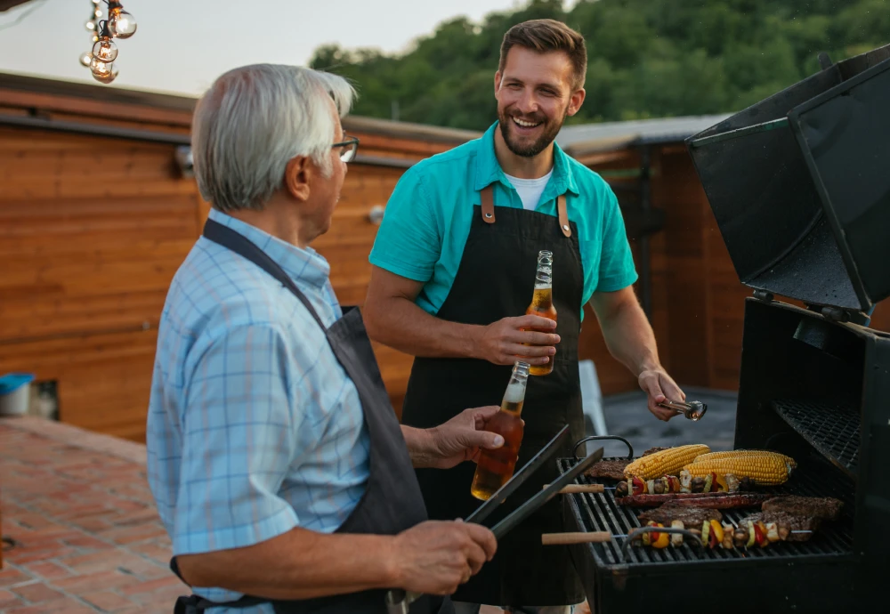 pellet smoker and grill combo