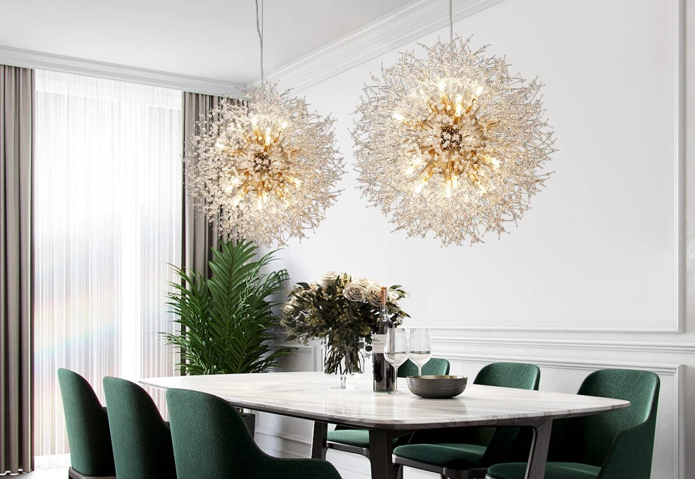 crystal and bronze chandelier